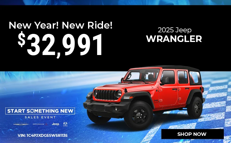special 2025 Jeep Wrangler offer