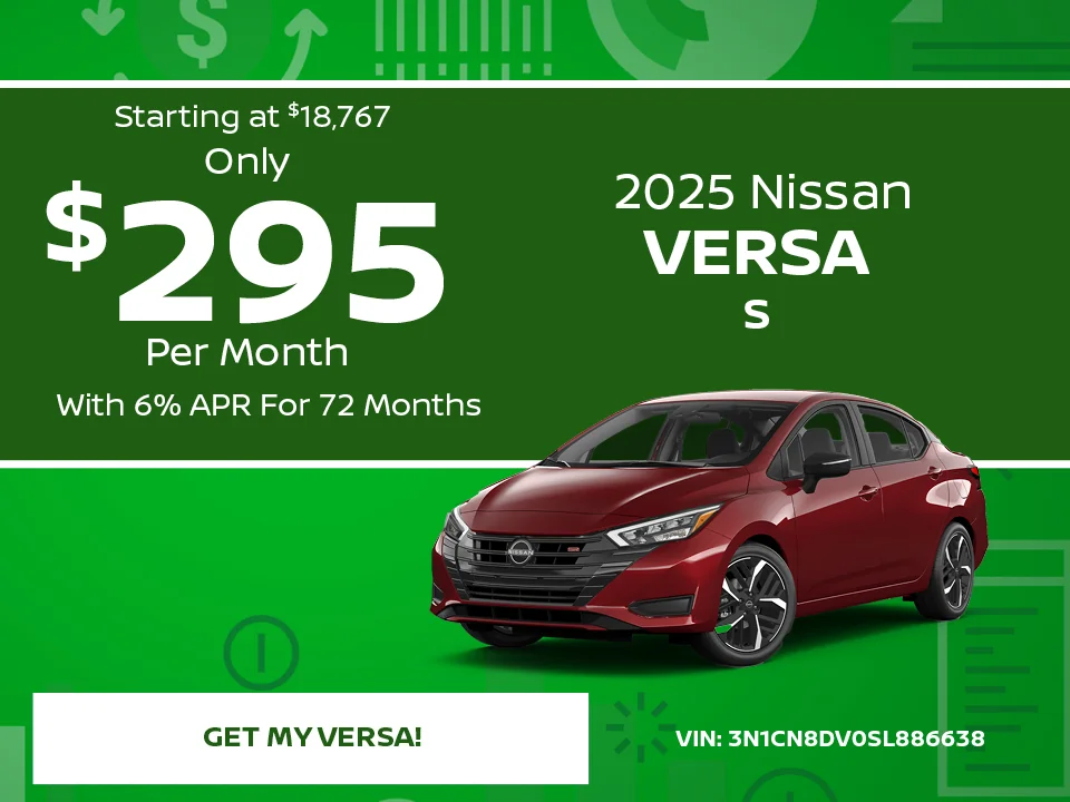 special Nissan Versa offer6