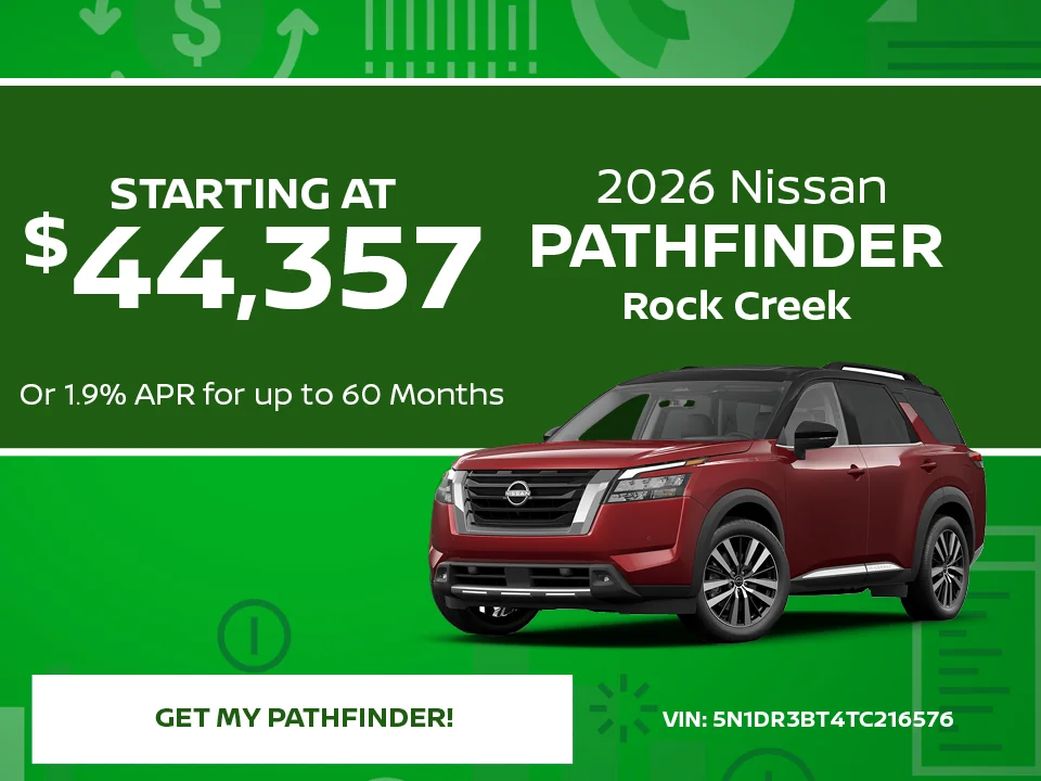 special Nissan Pathfinder offer2