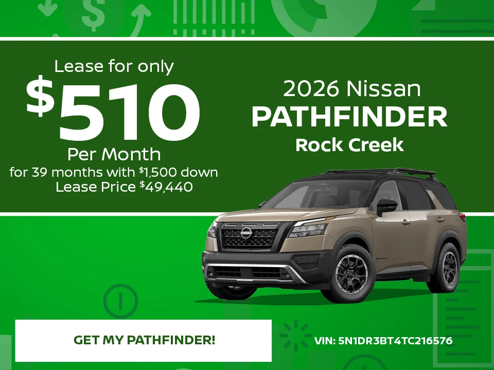 special Nissan Pathfinder offer2