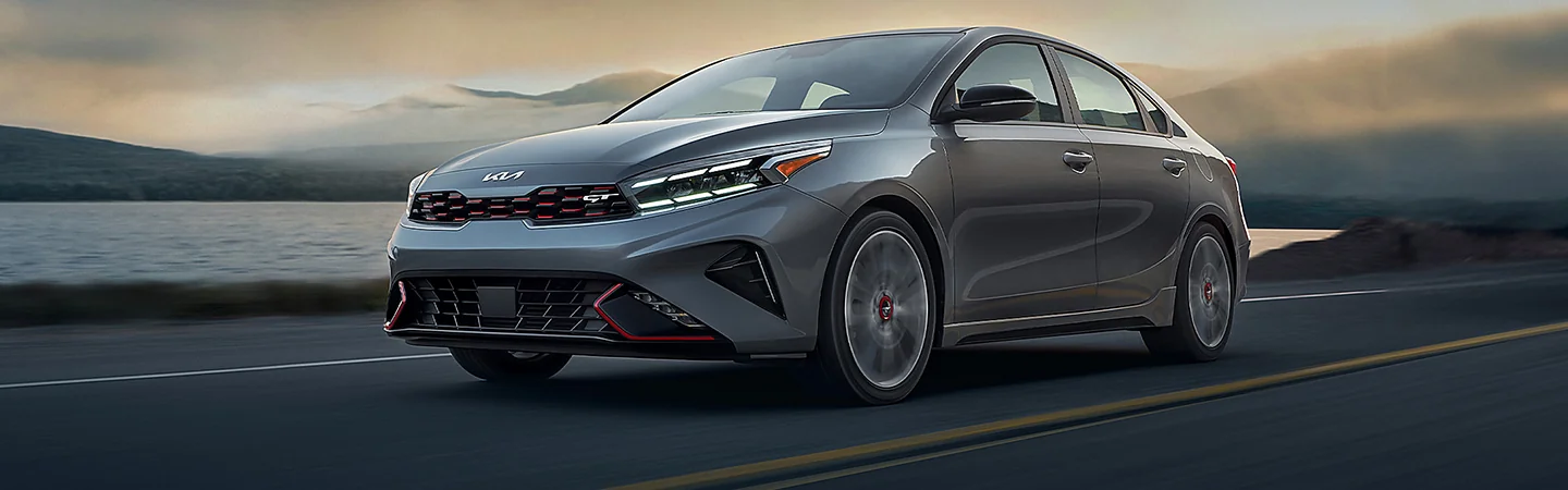 2024 Kia Forte front side in silver