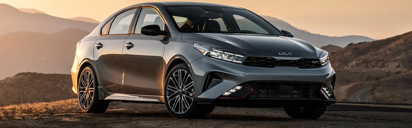 2024 Kia Forte front side in silver