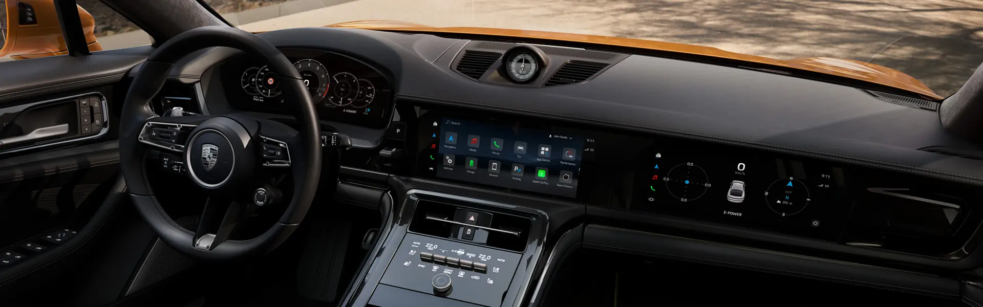 2026 PORSCHE PANAMERA interior view