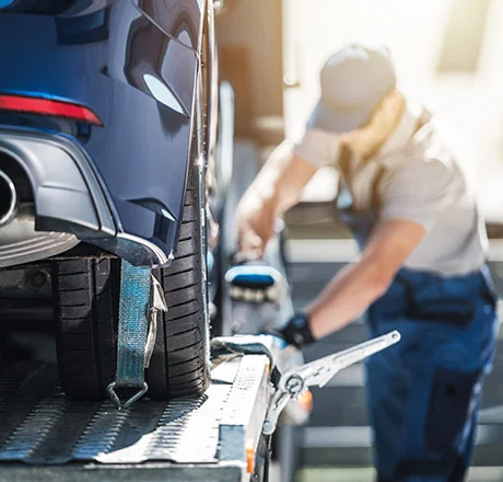 Woman speaking with another man