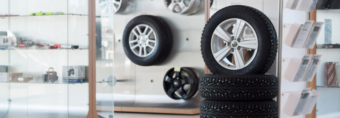 Mazda Parts Tire show room