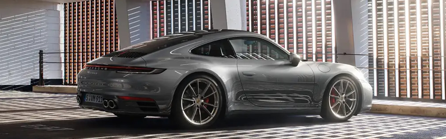 2024 Porsche 911 Carrera gray side view