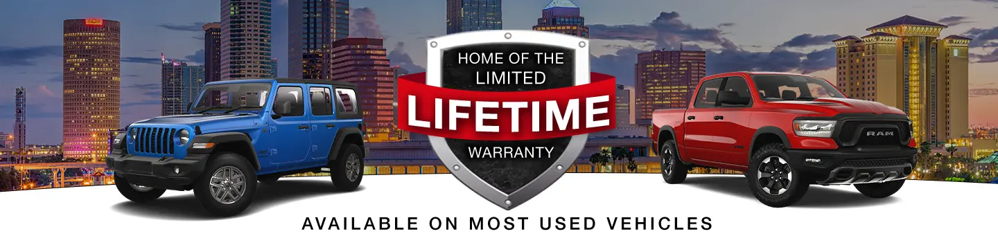 home of the lifetime warranty on mode used vehicles