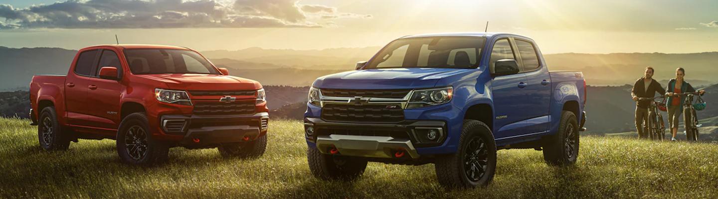 2 chevy trucks
