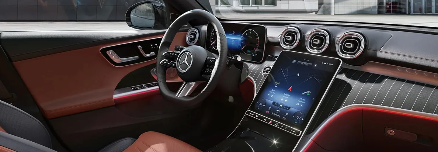 2024 Mercedes C-Class front side interiorimage