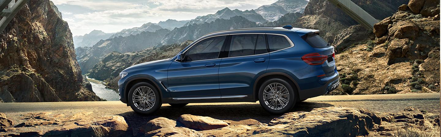 2021 BMW X5 parked on a road