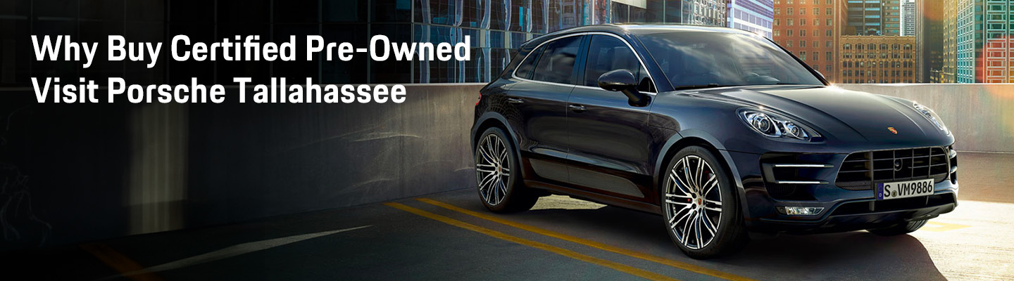 Certified pre-owned vehicles available at Porsche Tallahassee in Tallahassee, FL
