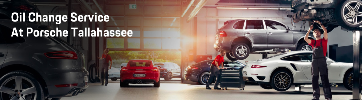 Oil Change Service at Capital Porsche in Tallahassee