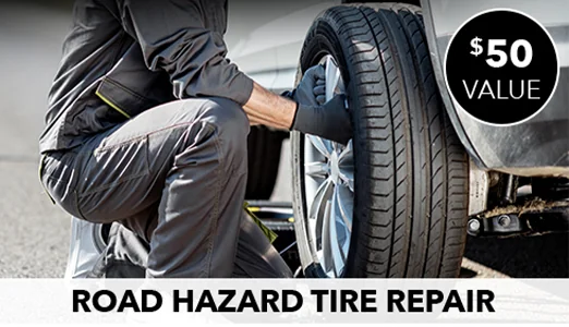 ROAD HAZARD TIRE REPAIR