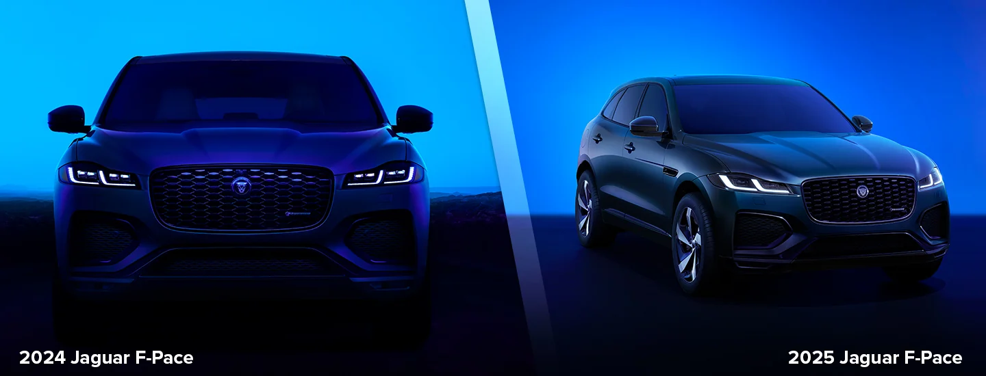 2024 Jaguar F-PACE vs 2025 Jaguar F-PACE