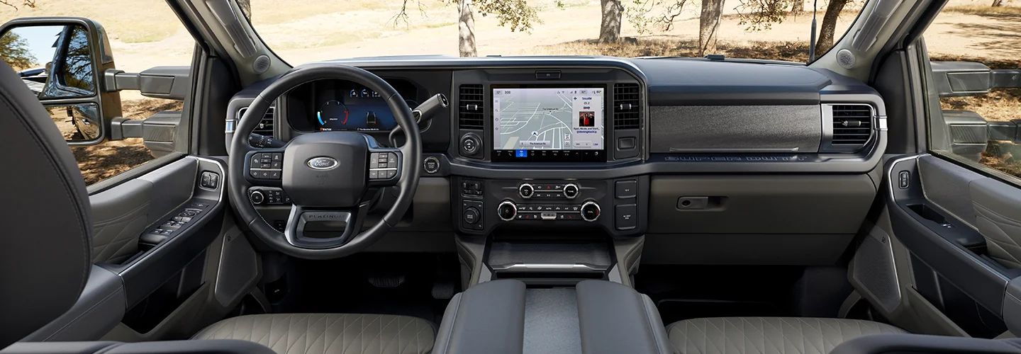 2025 Ford Super Duty interior view