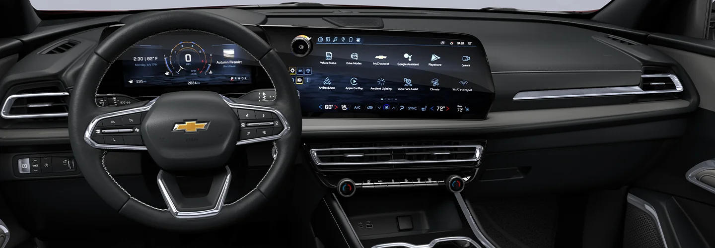 interior of a 2025 Chevrolet Traverse LT