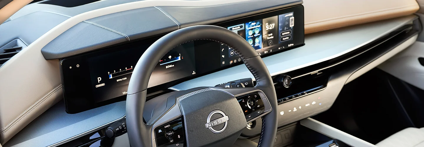 The 2025 Nissan Murano interior view