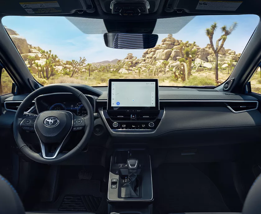 2026 Toyota Corolla Cross interior view
