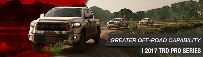 Exterior of the TRD Pro Series at Waldorf Toyota serving Alexandria, VA