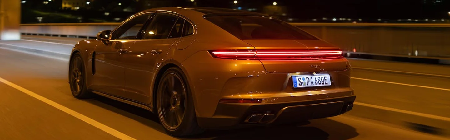 2024 Porsche Panamera Horsepower back side brown