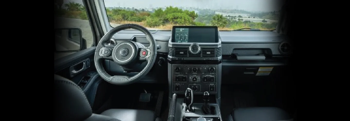 2024 INEOS Grenadier Trialmaster vs Defender interior image