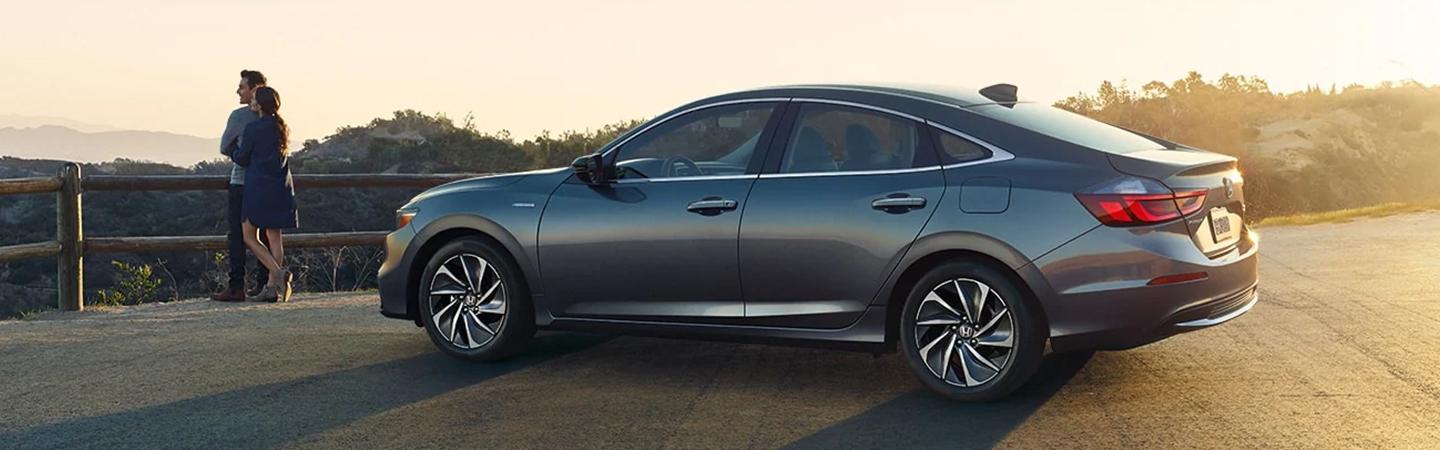 Gray parked 2022 Honda Insight Hybrid