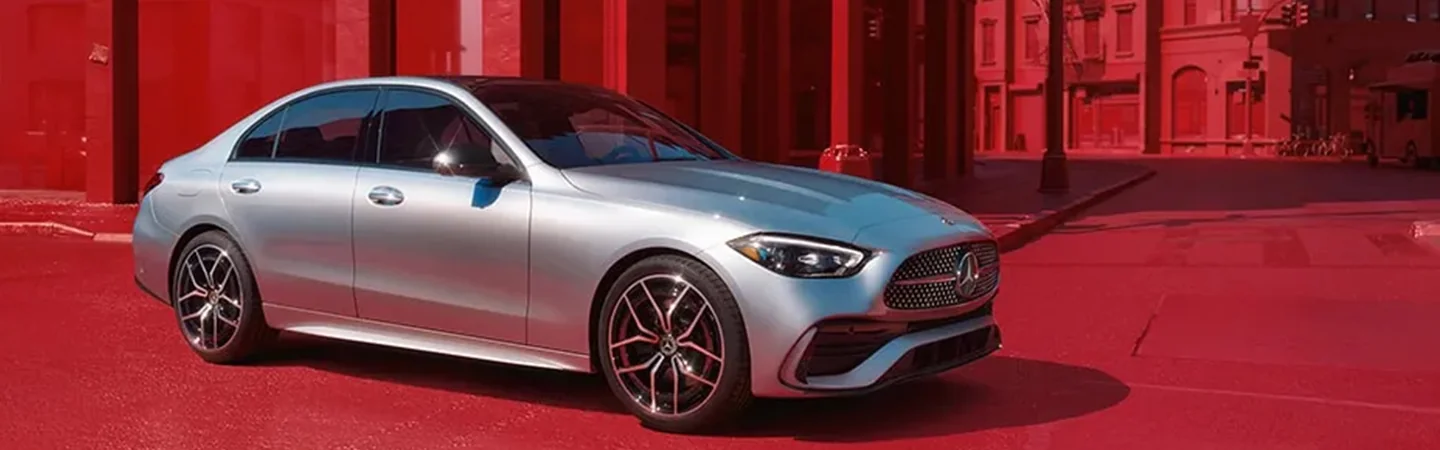 2024 Mercedes C-Class Specs  font view silver