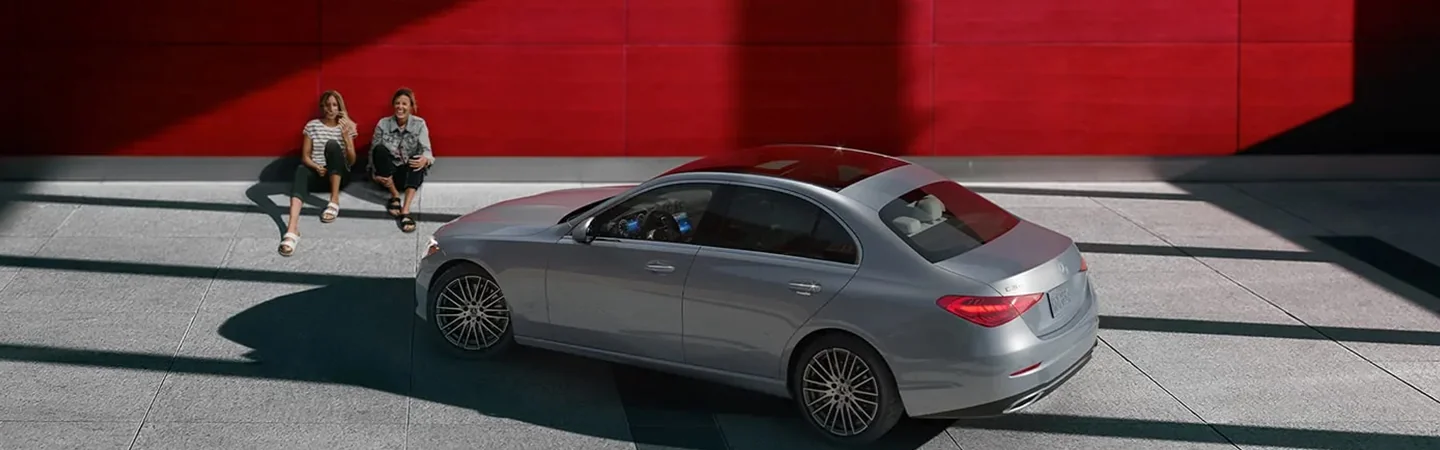 2024 Mercedes C-Class Specs front top silver 