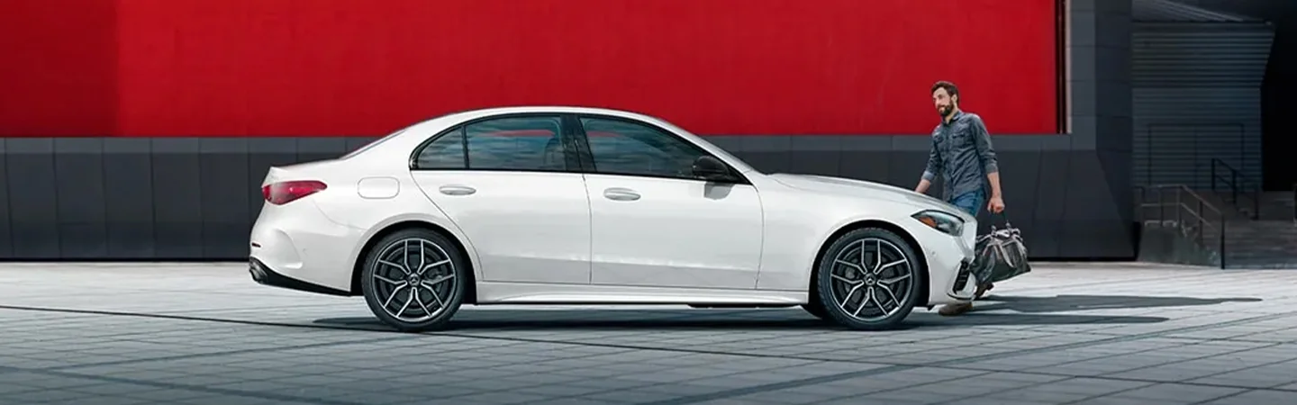2024 Mercedes C-Class Specs front top white