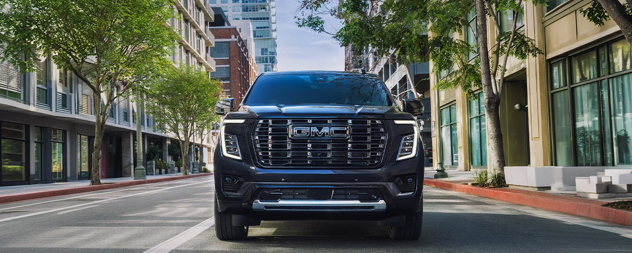 front grill view of a 2026 GMC Yukon
