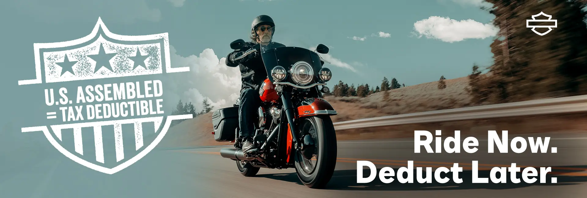 Ride Now - Deduct Later - US Assembled = Tax Deductible