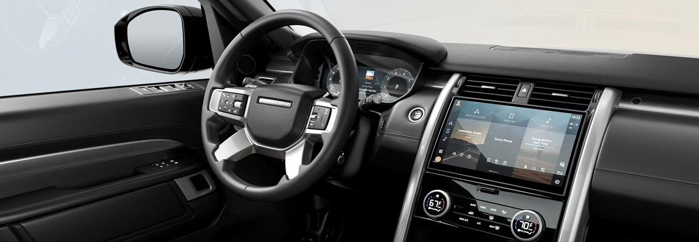 2024 Land Rover Discovery Specs Interior Black