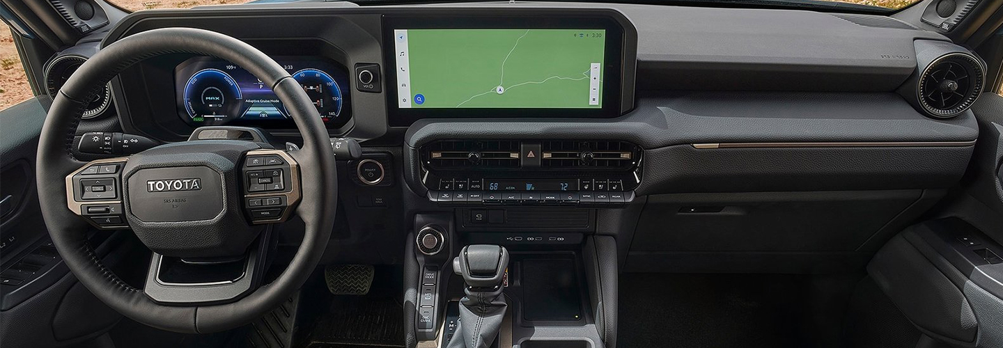 2024 Toyota Land Cruiser Specs interior black