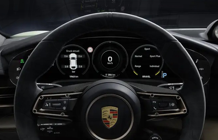2022 Porsche Electric Interior
