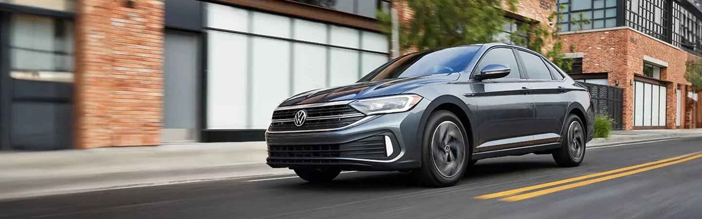 2024 Volkswagen Jetta Specs silvercolor sideview