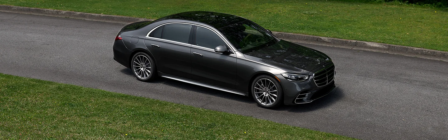 2025 Mercedes-Benz S-Class Specs Black Color Side View