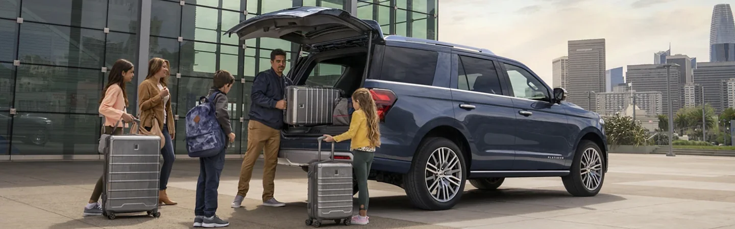 2024 Ford Expedition Specs bluecolor backview