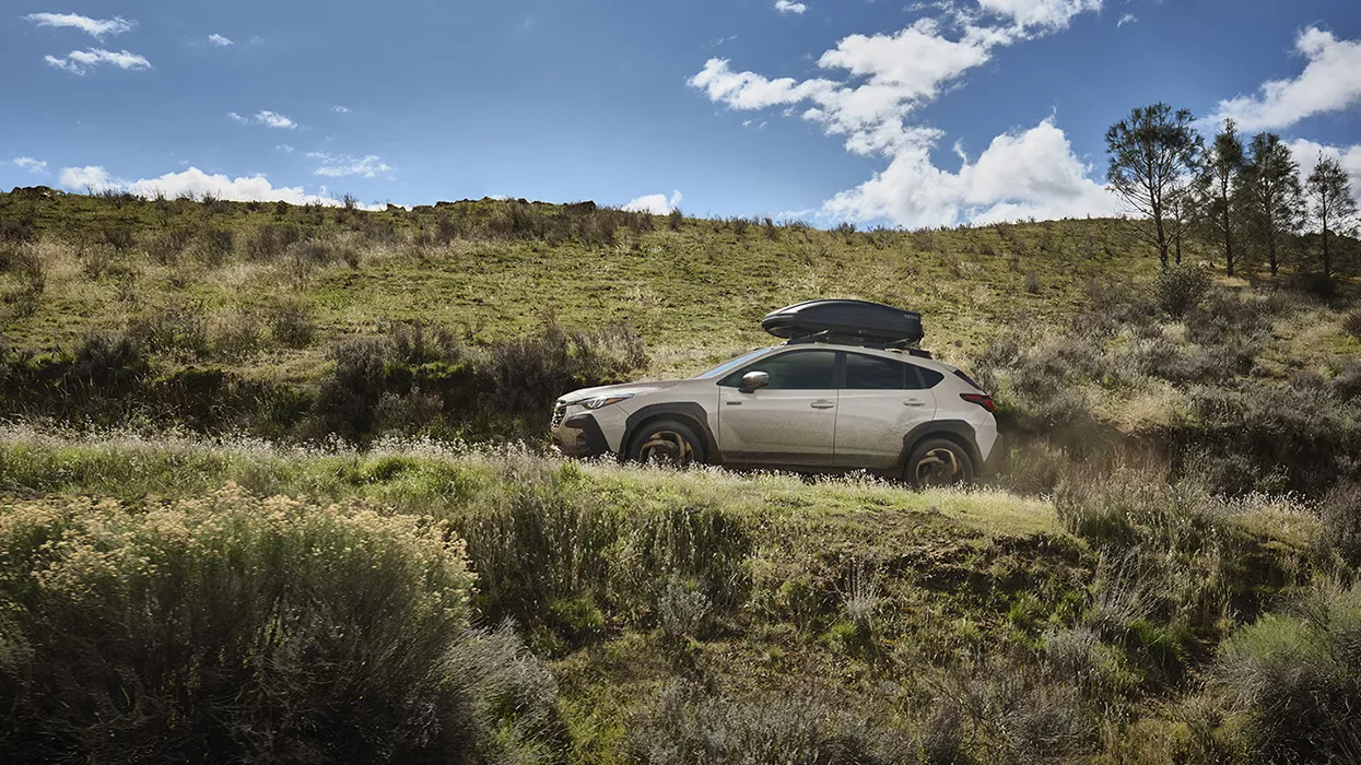 Subaru Crosstrek driving off-road