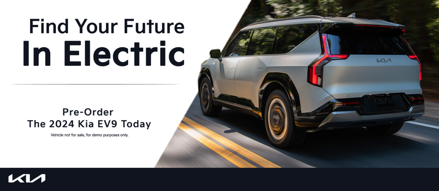 Find your Future in Electric: Pre-order the 2024 Kia EV9 Today.