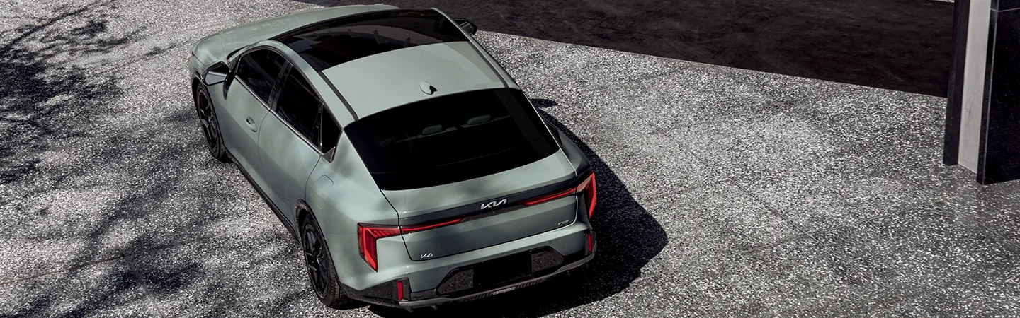 top view of a parked 2025 Kia K4