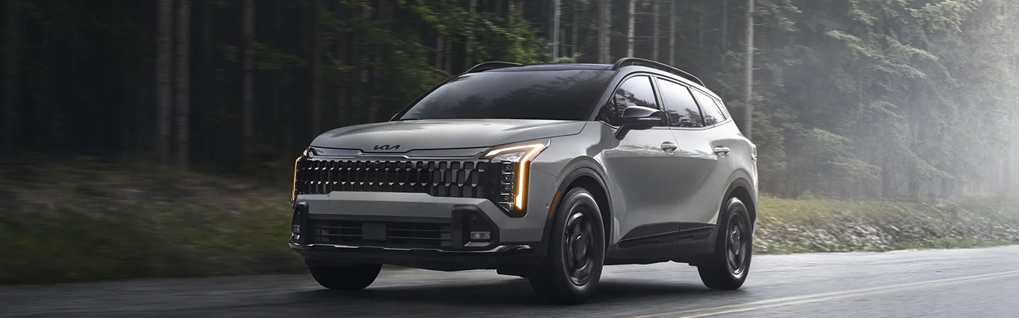 New Kia Sportage outdoors