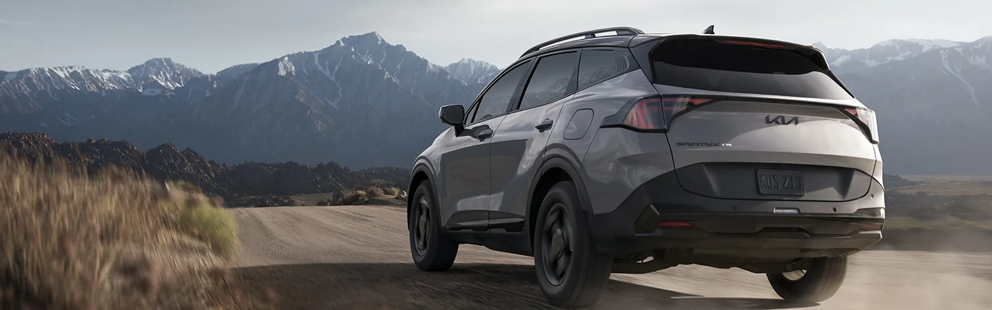 New Kia Sportage outdoors