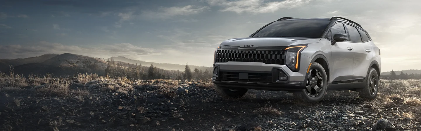 Kia Sportage outdoors