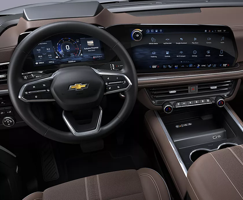 2026 Chevy Tahoe interior dashboard