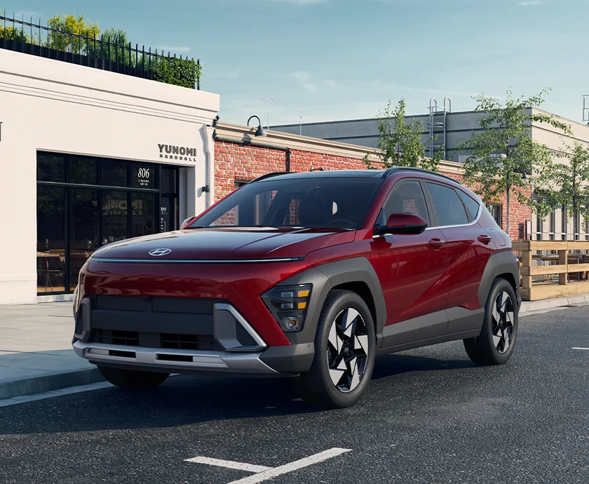 front view of of a 2026 Hyundai Kona