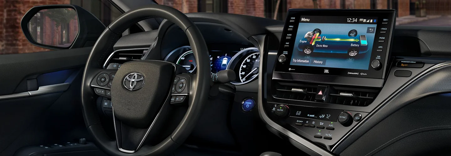 2024 Toyota Camry Hybrid Specs interior image