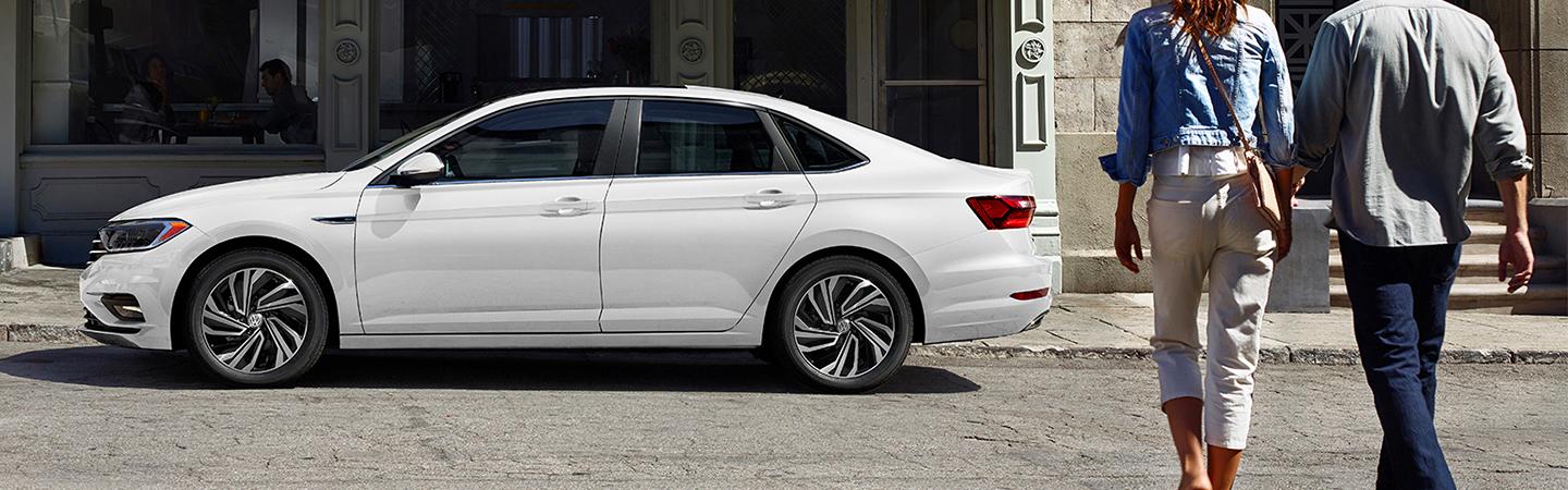 2020 Volkswagen Jetta parked on a city street