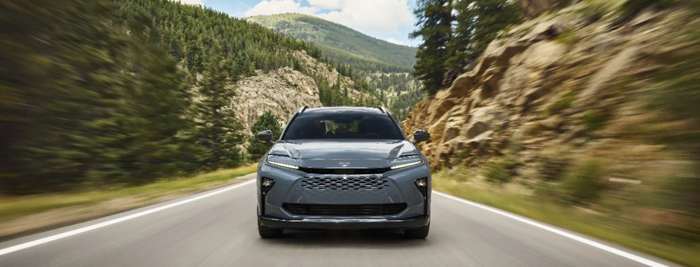 front view of a silver 2026 Toyota Crown