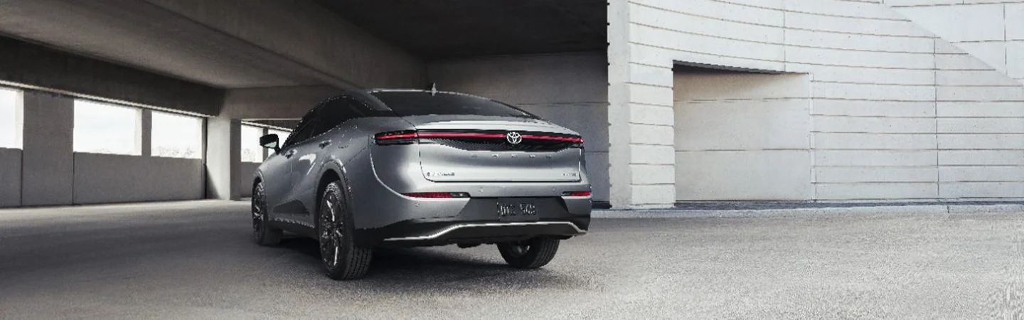 rear view of a 2026 Toyota Crown XLE