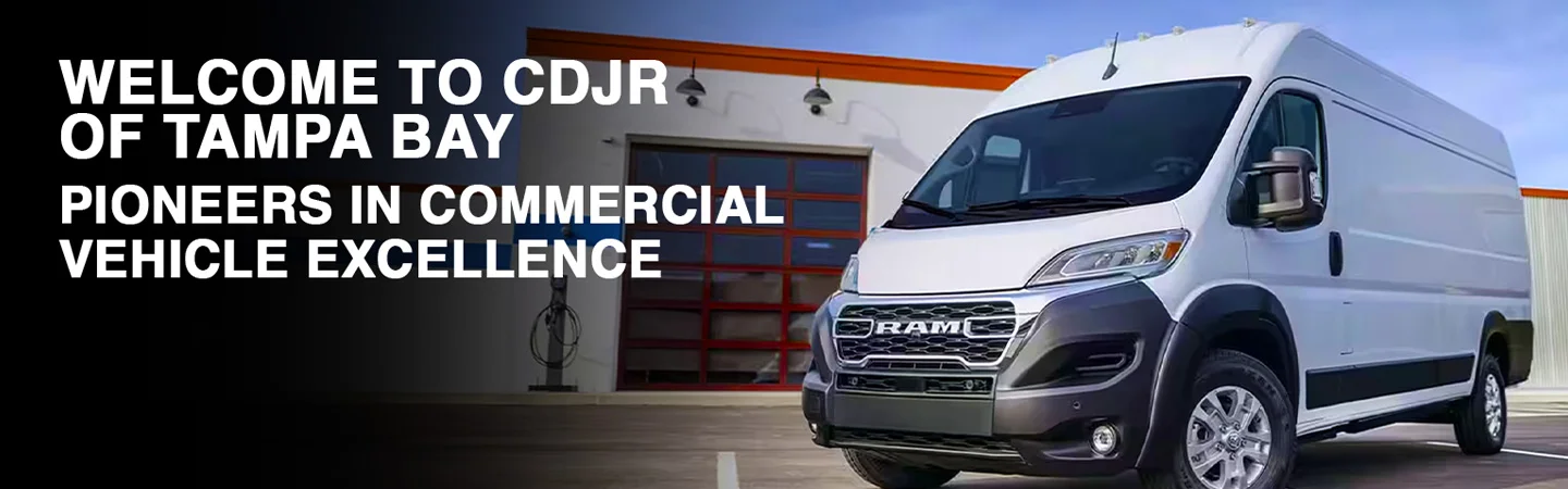 welcome to CDJR of Tampa Bay, Pioneers in commercial vehicle excellence